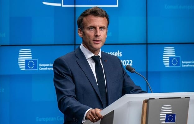 Macron , presidente da França