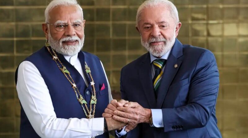 Narendra Modi e Lula