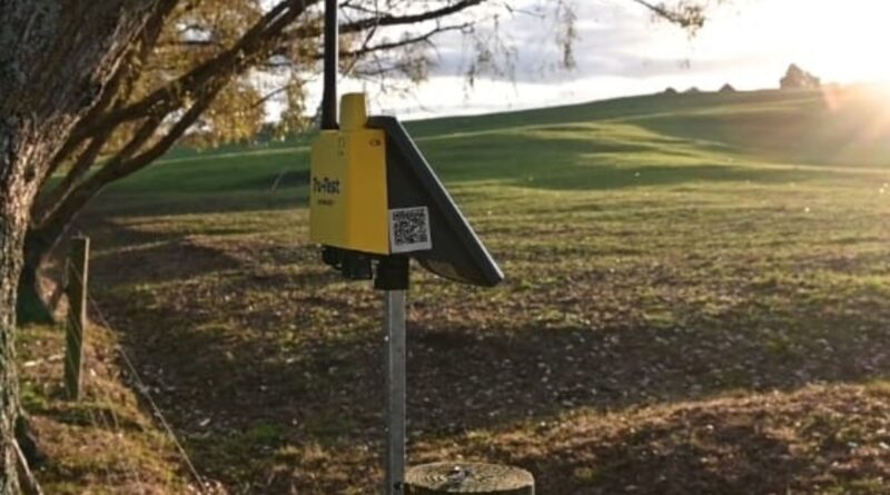 Monitor digital de cerca elétrica. Foto: Divulgação/Tru-Test Datamars