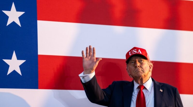 Donald Trump, presidente dos Estados Unidos